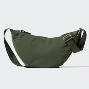 Uniqlo *cp* Nylon Crossbody Unisex Bag Olive Green